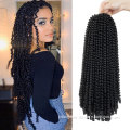 Spring Twist Crochet Hair Ombre Crochet Braids Synthetic Braiding Hair Extensions Jamaican Bounce Spring Curl